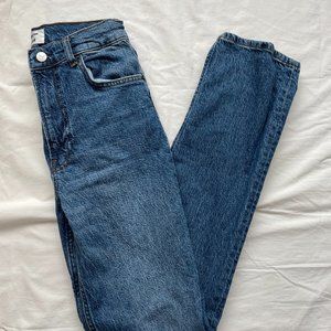Reformation Jeans Liza Ultra High Rise Straight Jeans